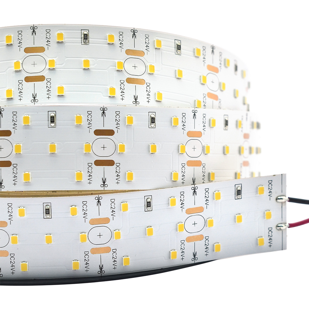 Triple Row Series DC24V 2835SMD High CRI 95 910LEDs Waterproof Indoor Lighting Flexible LED Strip Lights, 5m/16.4ft Per Reel By Sale Triple Row Series DC24V 2835SMD High CRI 95 910LEDs Waterproof Indoor Lighting Flexible LED Strip Lights, 5m/16.4ft Per Reel By Sale